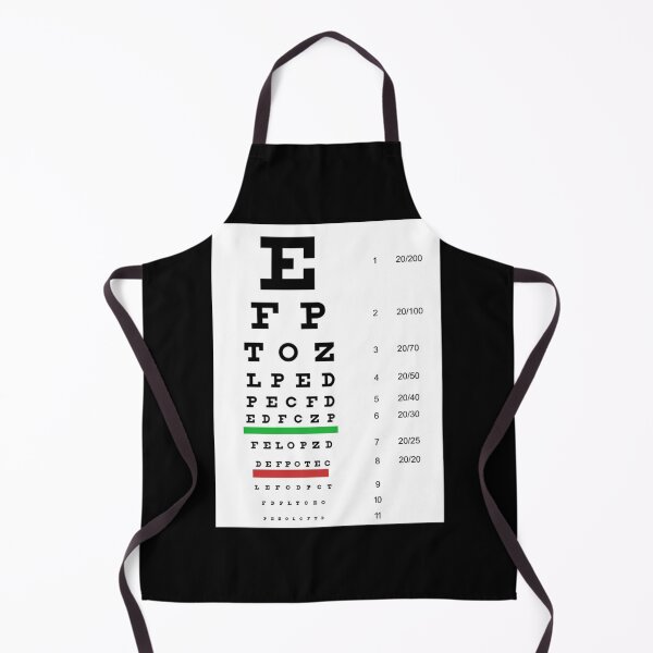 Item preview, Eye Chart. Snellen Chart. Classic T-Shirt designed and sold by callujohn7.