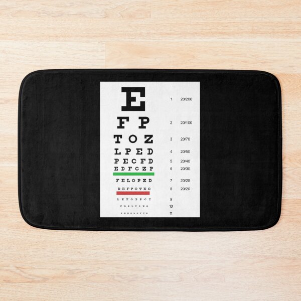 Item preview, Eye Chart. Snellen Chart. Classic T-Shirt designed and sold by callujohn7.