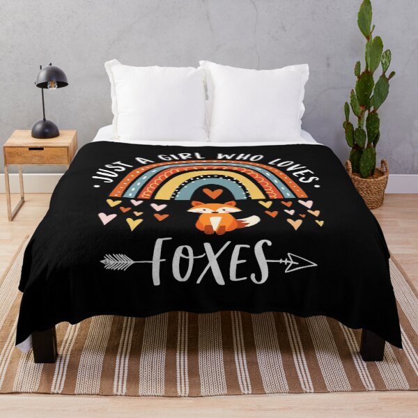 Item preview, Just A Girl Who Loves Foxes designed and sold by PerkinsAarav.