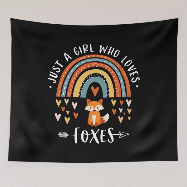 Item preview, Just A Girl Who Loves Foxes designed and sold by PerkinsAarav.