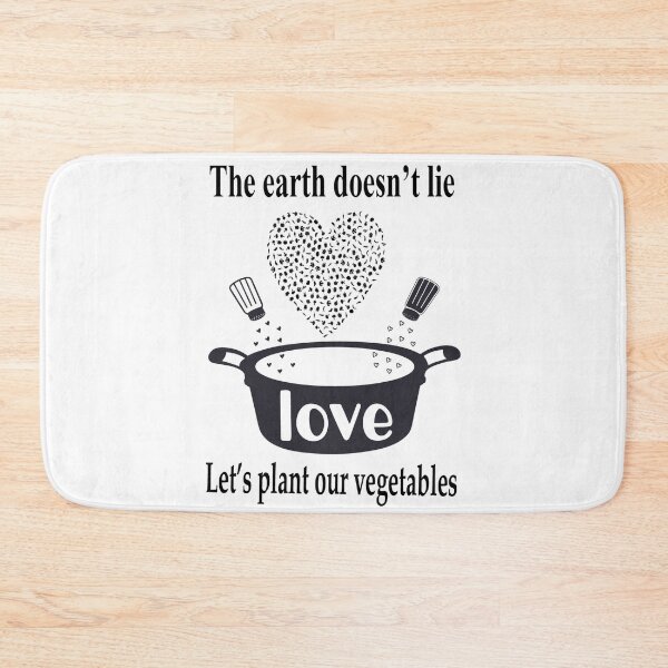 Item preview, The earth doesn't lie, let's plant our vegetables designed and sold by FoxinhoSoumaila.