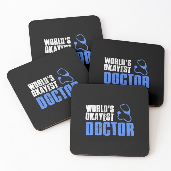 Item preview, Worlds Okayest Doctor designed and sold by FNStuff.