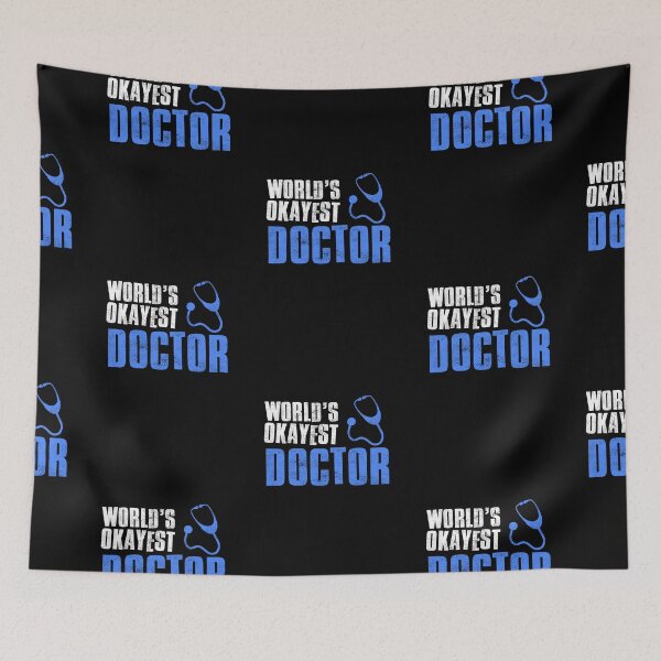 Item preview, Worlds Okayest Doctor designed and sold by FNStuff.