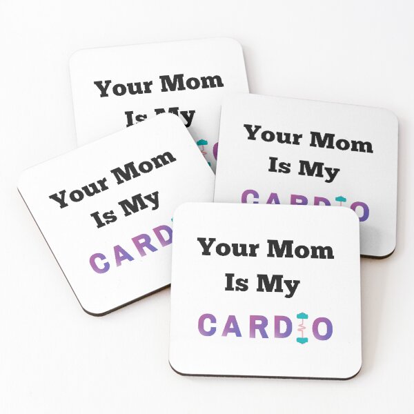 Item preview, Your Mom Is My Cardio - Citas de camisetas divertidas y lindas designed and sold by Designspot2020.