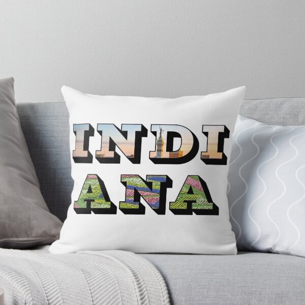 Item preview, Indiana w/ National Landmarks designed and sold by Pajamurai.