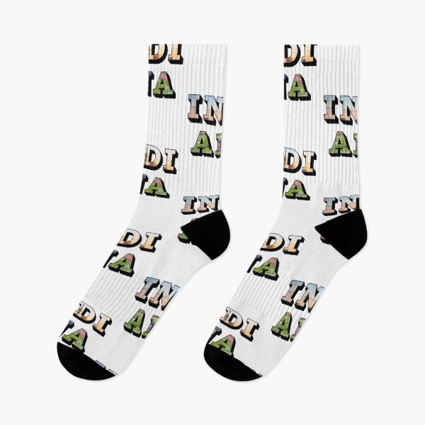 Item preview, Indiana w/ National Landmarks designed and sold by Pajamurai.