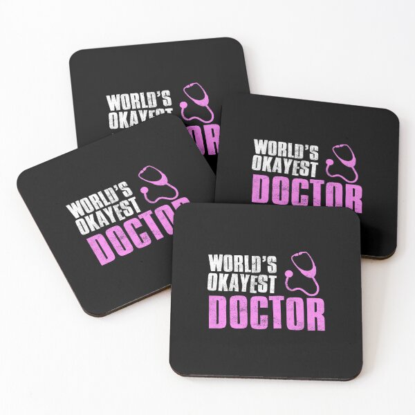 Item preview, Worlds Okayest Doctor designed and sold by FNStuff.