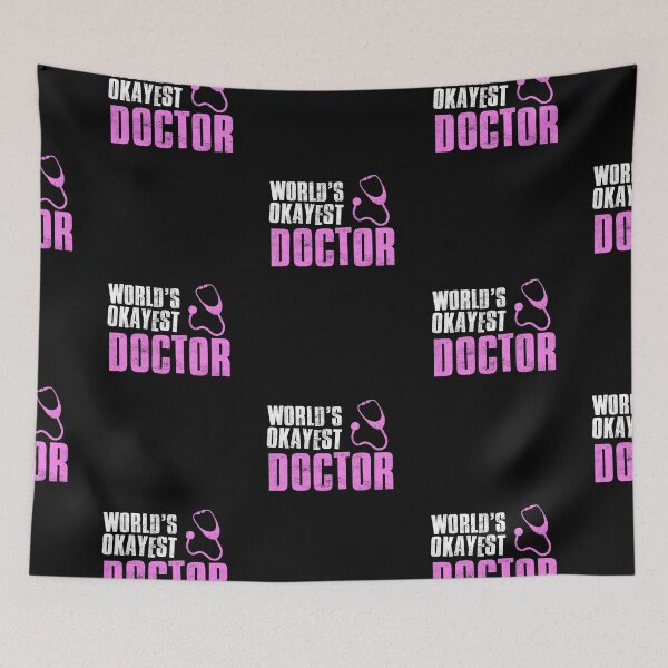 Item preview, Worlds Okayest Doctor designed and sold by FNStuff.