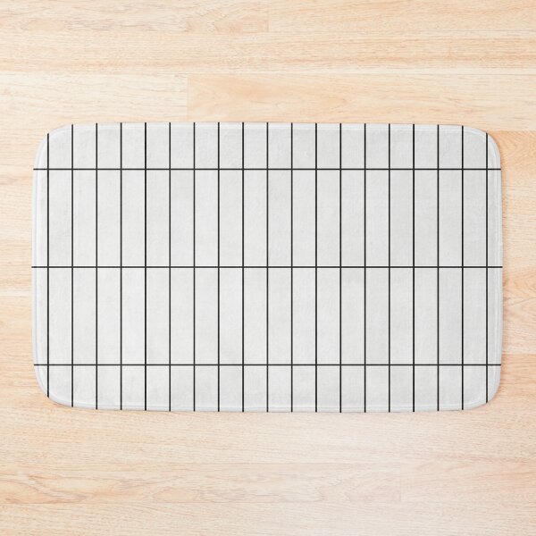 Item preview, Rectangular Grid Pattern - White designed and sold by Zoltan Ratko.