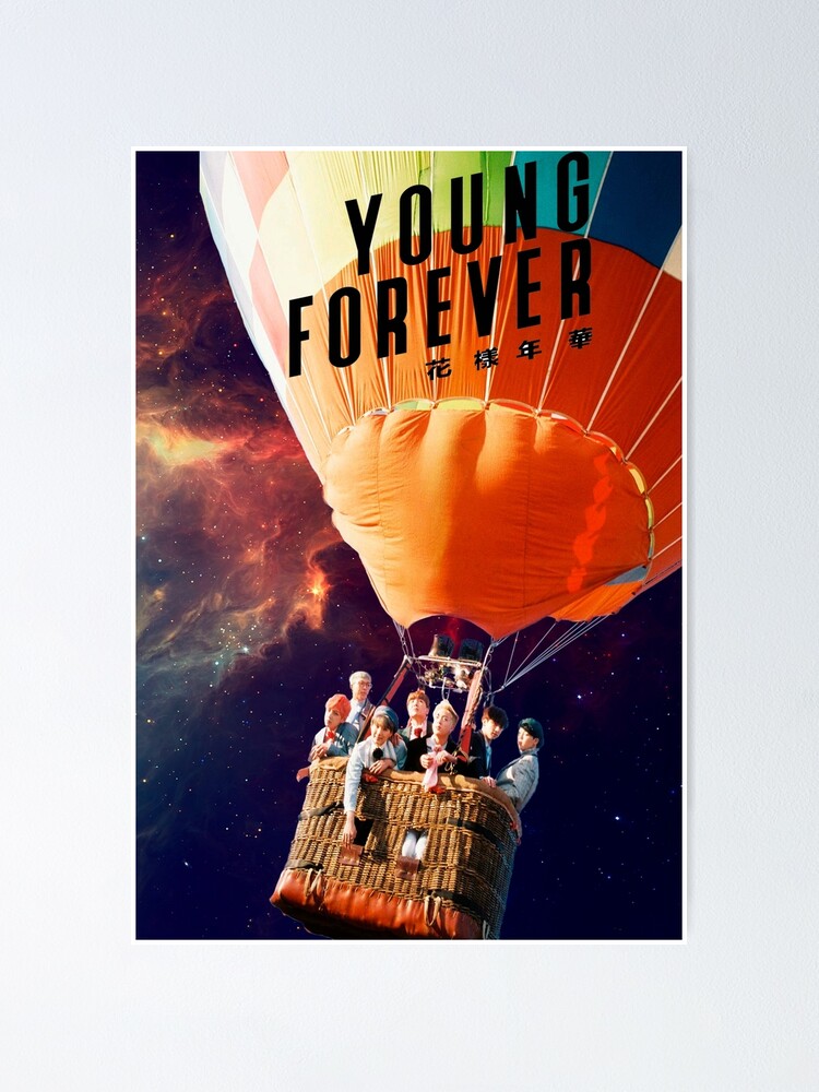 Bts Young Forever Poster By Area61filipa Redbubble