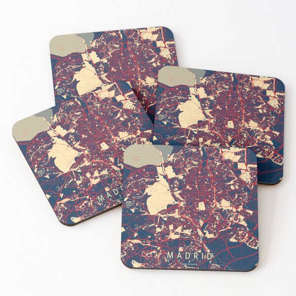 Item preview, Madrid City Map of Spain - Hope designed and sold by deMAP.