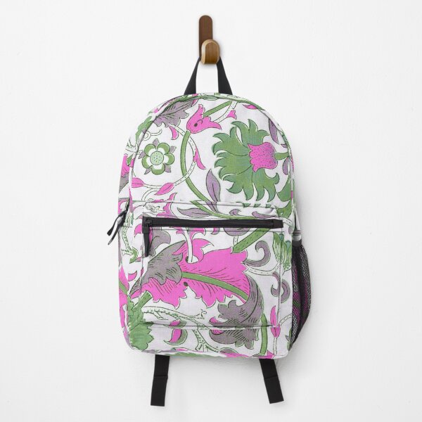Item preview, Pink Purple Green White Floral Lodden Pattern designed and sold by fowons.