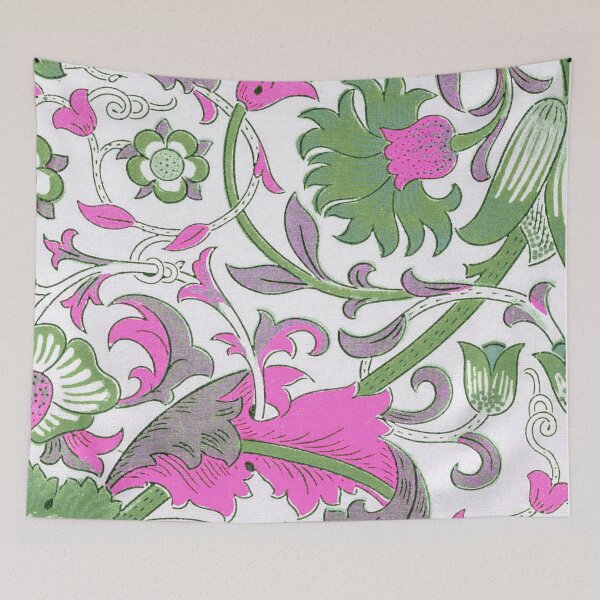 Item preview, Pink Purple Green White Floral Lodden Pattern designed and sold by fowons.