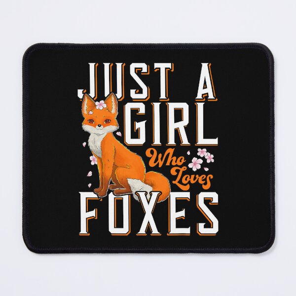 Item preview, Just a Girl Who Loves Foxes Cute Kawaii Pastel Fox designed and sold by PerkinsAarav.