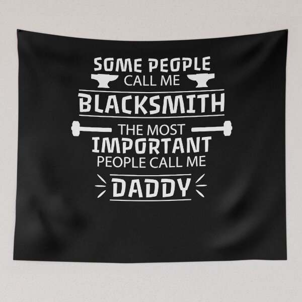 Item preview, Blacksmith Daddy Blacksmithing Fathers Day Gift Essential  designed and sold by balmerfusaborif.