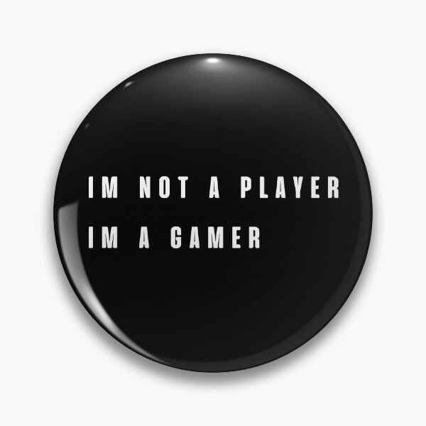 Item preview, im not a player im a gamer designed and sold by RedTomasB.