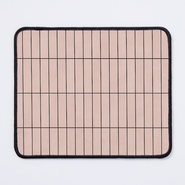 Item preview, Rectangular Grid Pattern - Pale Pink designed and sold by Zoltan Ratko.