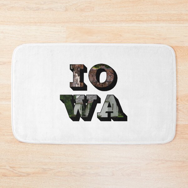 Item preview, Iowa w/ National Landmarks designed and sold by Pajamurai.