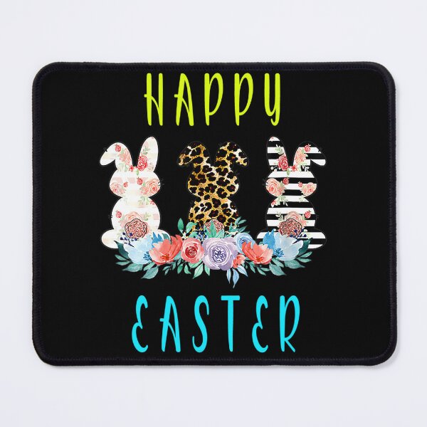 Item preview, Leopard Easter Bunny Rabbit Trio Cute Easter Day designed and sold by EmilyFun.