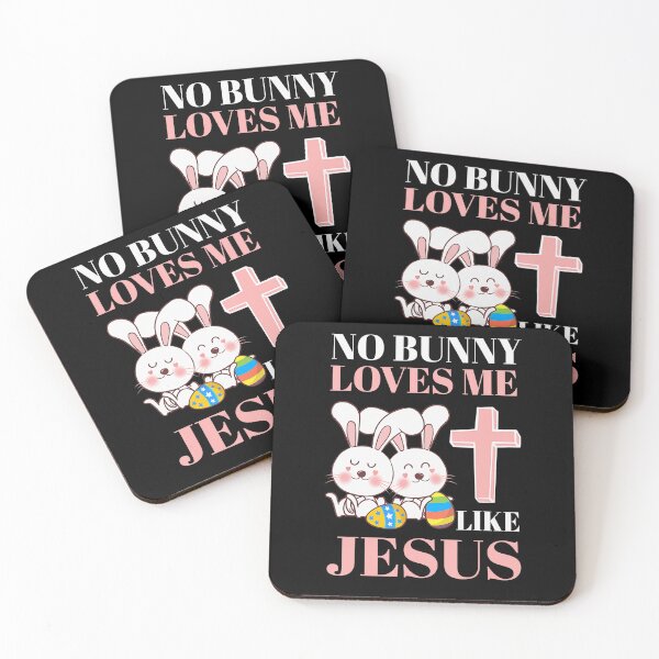 Artikelvorschau, Kein Hase liebt mich wie Jesus Ostern Christlich religiös entworfen und verkauft von EmilyFun.