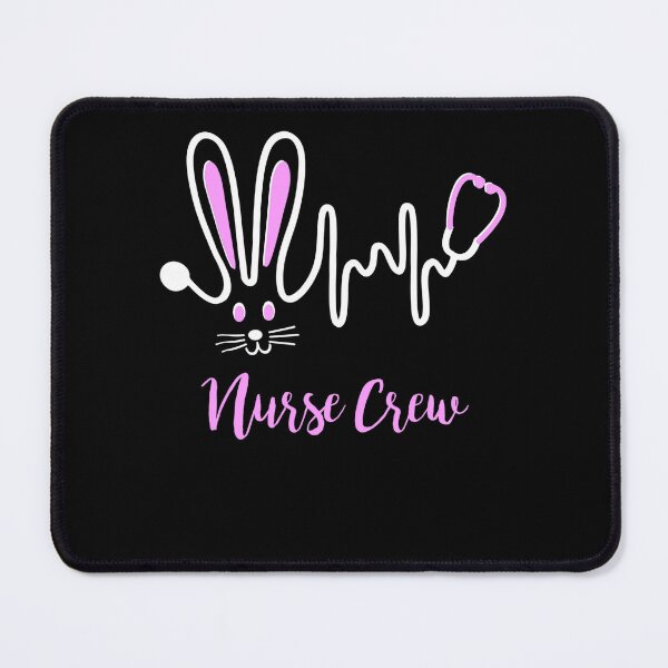 Item preview, Stethoscope Scrub Nurse Crew Life Easter Day Cute Bunny designed and sold by EmilyFun.