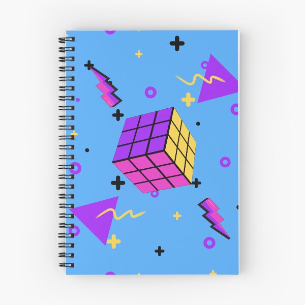 Item preview, Fun Colorful Retro 80s Rubiks Cube designed and sold by Tammystribe.