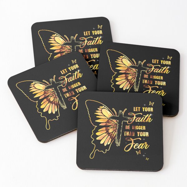 Item preview, Awesome Faith Cross Sunflower Shirt Let Faith Bigger Than Fear designed and sold by adsmod.