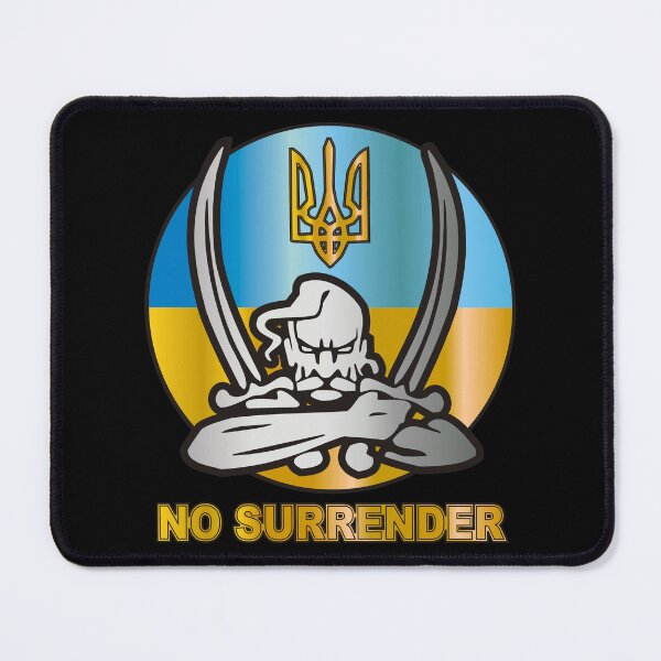 Item preview, Ukraine Kosak - NO SURRENDER! designed and sold by wikingershirts.