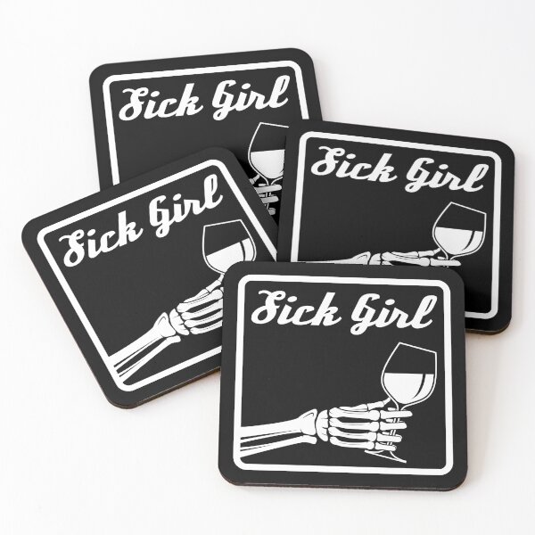 Item preview, Sick Girl - Wine Edition designed and sold by DovbleTrovble.