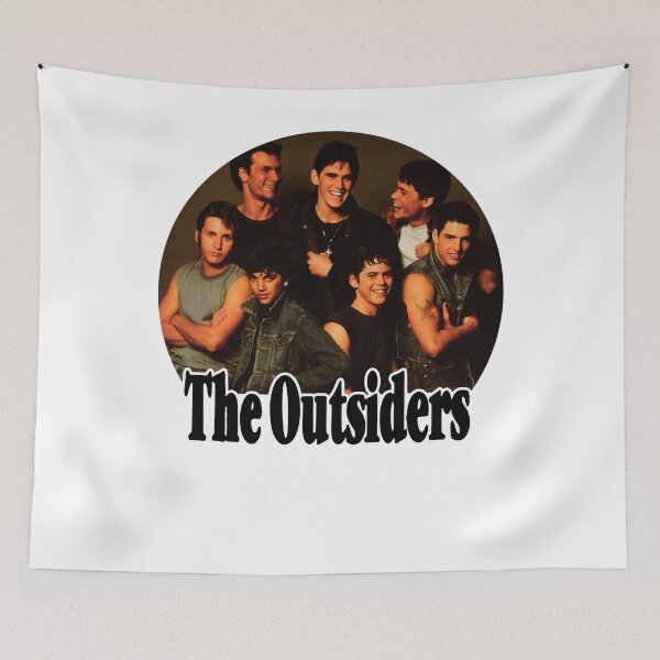 Item preview, Retro Vintage The Oldtime Outsiders And Grey Soft Premium Cotton designed and sold by VictoriaSimons8.