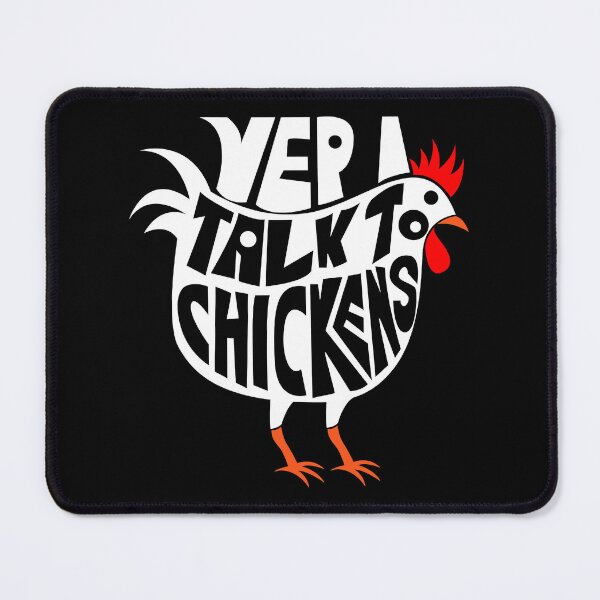 Item preview, Yep I Talk To Chicken - Chicken Toys Coop Rubber Chicken Toy Traeger Chicken Rub designed and sold by davetmccall.