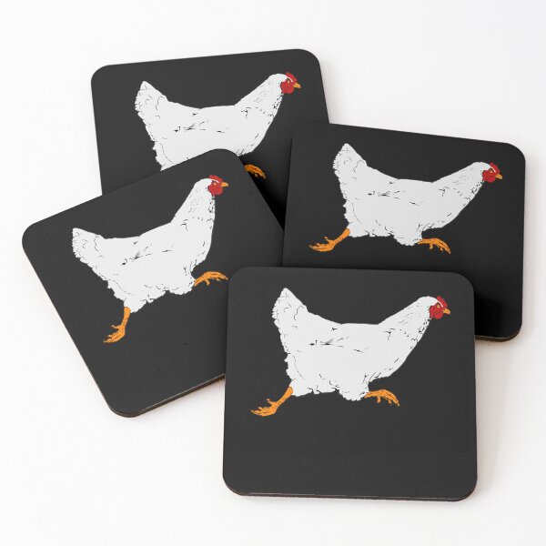 Item preview, Chicken Running Fast Food Sticker designed and sold by rollinsale.