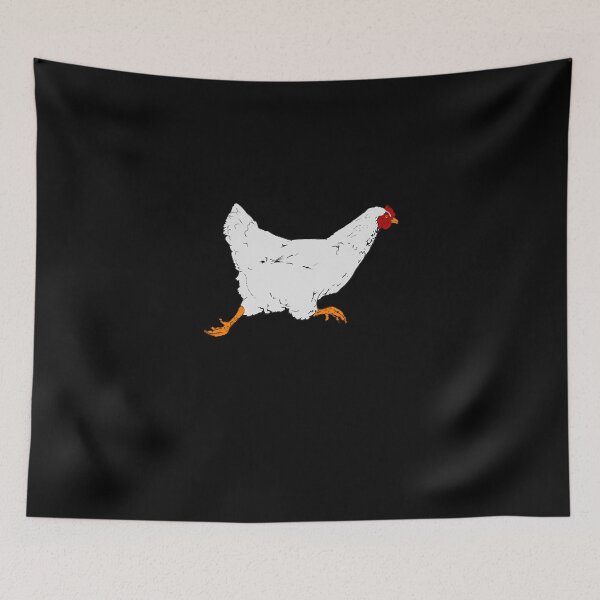 Item preview, Chicken Running Fast Food Sticker designed and sold by rollinsale.
