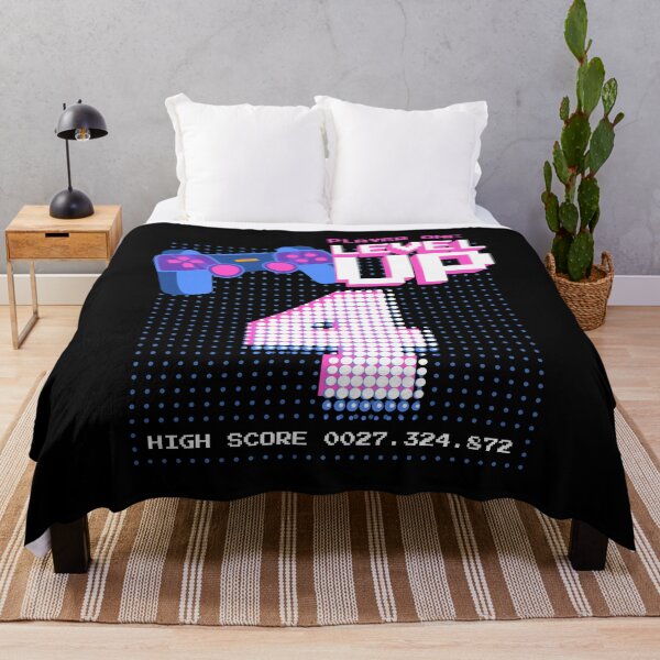 Item preview, Player One Level Up 4 designed and sold by patternprint1.