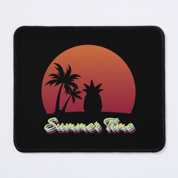 Item preview, Summer Time with Pineapple at Sea designed and sold by Denti Kanys ⭐⭐⭐⭐⭐.