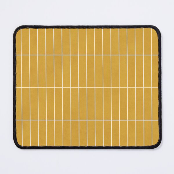 Item preview, Rectangular Grid Pattern - Mustard Yellow designed and sold by Zoltan Ratko.