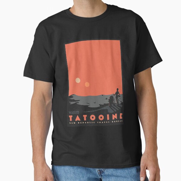 Vista previa del artículo con la obra «visita tatooine clásico», diseñado y vendido por EzraStewart09.