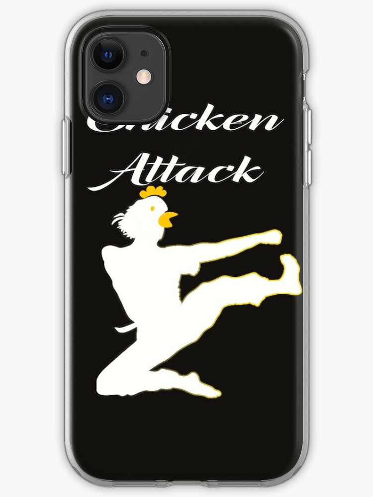 Go Chicken Go Chicken Attack Song Meme Ninja Shirt Iphone Case