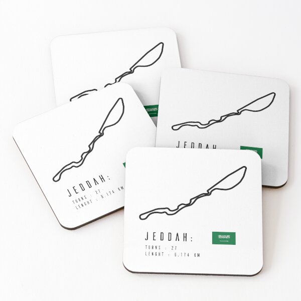 Item preview, JEDDAH - RACE TRACK designed and sold by RaceTrack-F1.