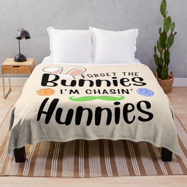 Item preview, Forget The Bunnies Im Chasing Hunnies (Funny Boys Easter Gift) designed and sold by i-longmanshop.