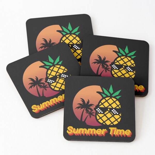 Item preview, Summer Time with Pineapple at Sea designed and sold by Denti Kanys ⭐⭐⭐⭐⭐.