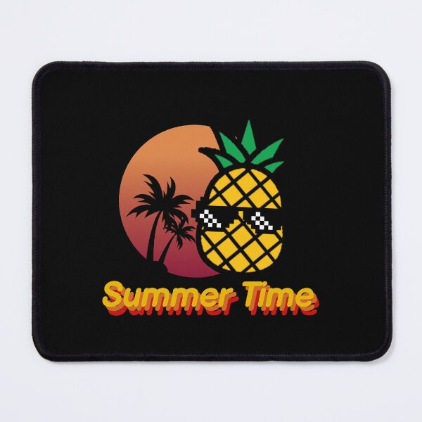 Item preview, Summer Time with Pineapple at Sea designed and sold by Denti Kanys ⭐⭐⭐⭐⭐.