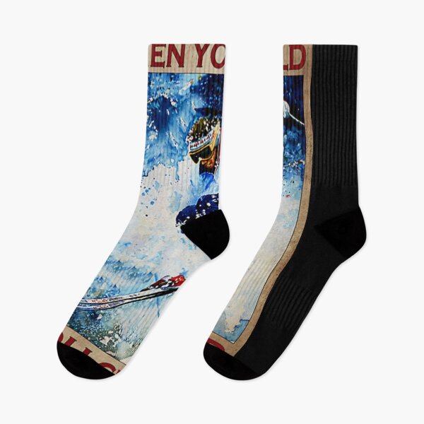 Item preview, You don't stop skiing when you get old you get old when you stop skiing designed and sold by KravecUziel.