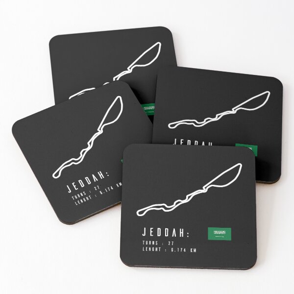 Item preview, JEDDAH - RACE TRACK designed and sold by RaceTrack-F1.