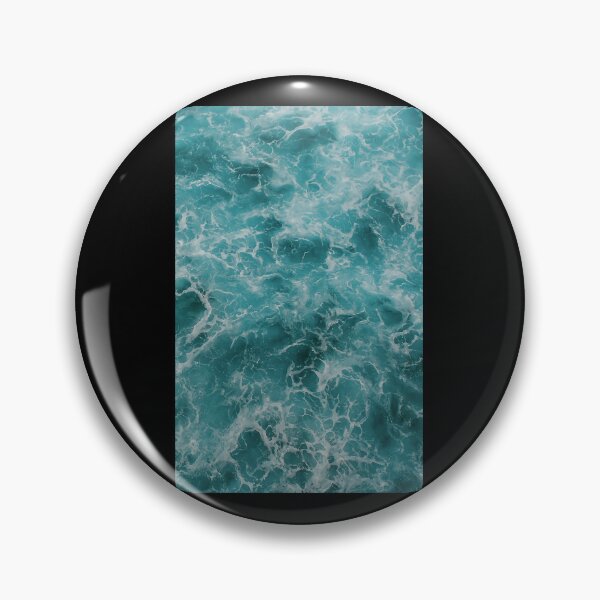 Item preview, Blue and White Ocean Waves designed and sold by balmerfusaborif.