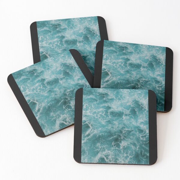 Item preview, Blue and White Ocean Waves  designed and sold by balmerfusaborif.