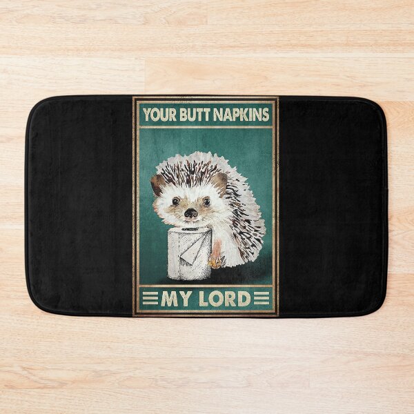 Item preview, Your butt napkins my lord Hedgehog lover designed and sold by KinstleHawa.