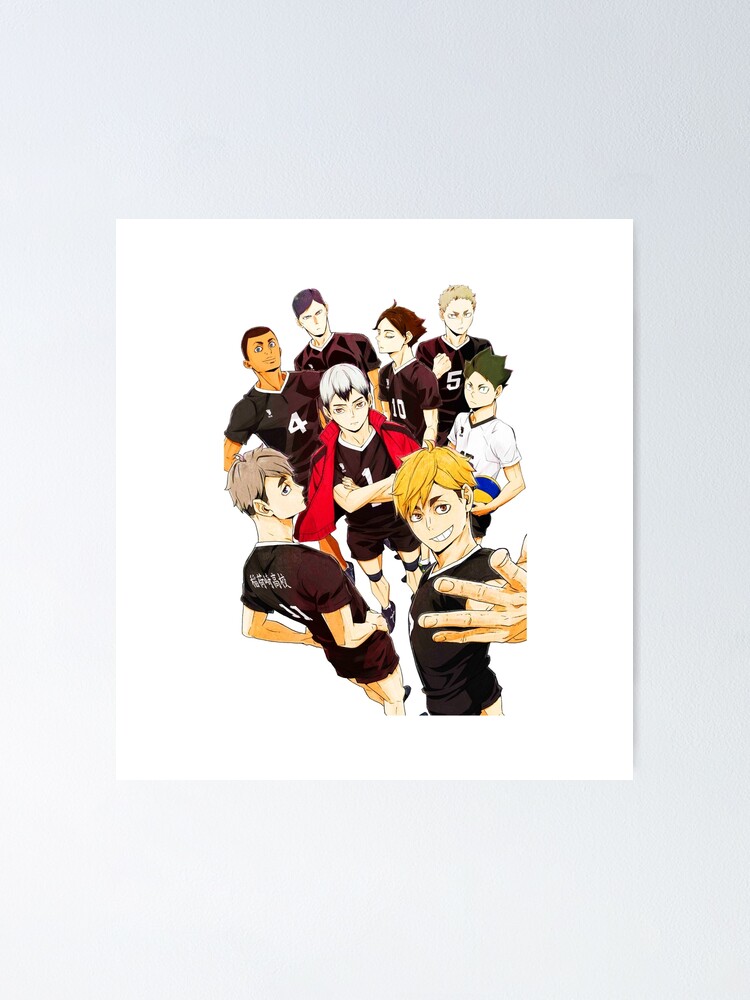 Anime Haikyuu Karasuno Poster For Sale By Philomenaaker Redbubble