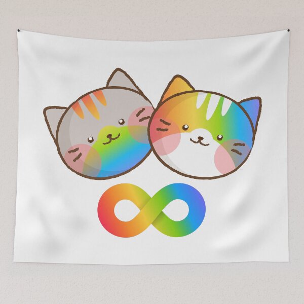 Item preview, Cat Autism Acceptance designed and sold by yphien.