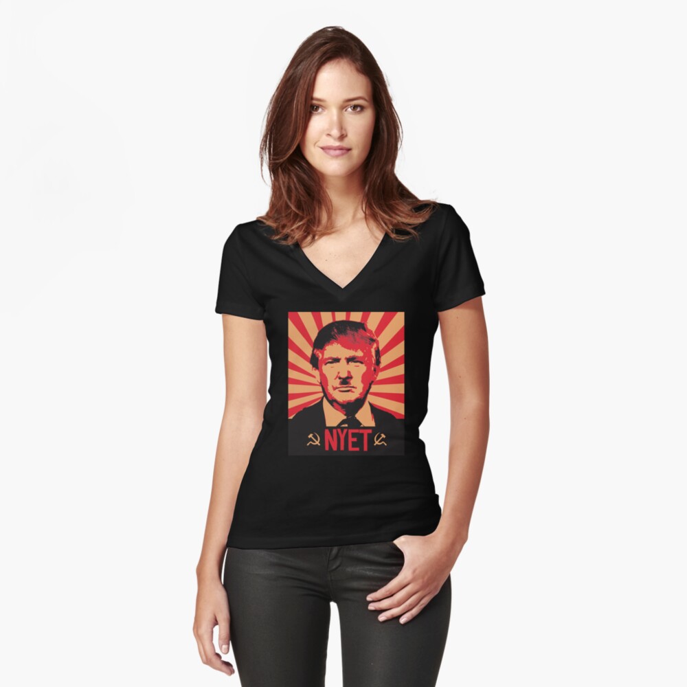 Artikel-Vorschau von Tailliertes T-Shirt mit V-Ausschnitt, designt und verkauft von partyfarty.